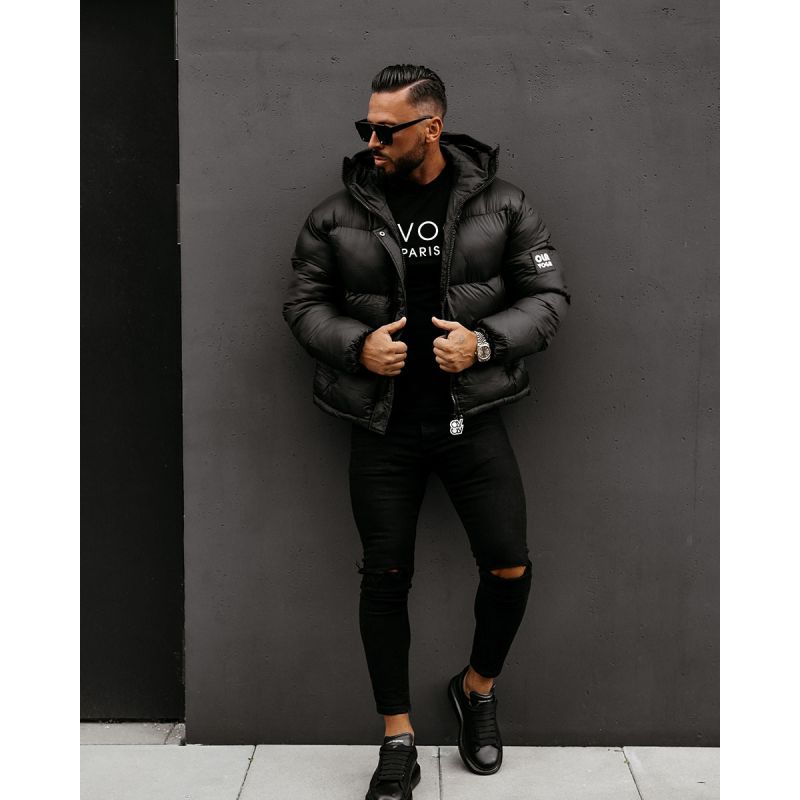 Kurtka męska OLAVOGA CASTE 2025 czerń - FashionPlace - 1