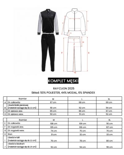 Komplet męski OLAVOGA RAYCUON 2025 khaki - FashionPlace - 3