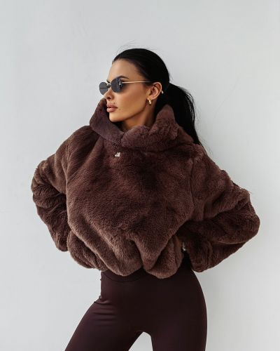Bluza damska OLAVOGA ELIOLIE 2025 brąz - FashionPlace - 3