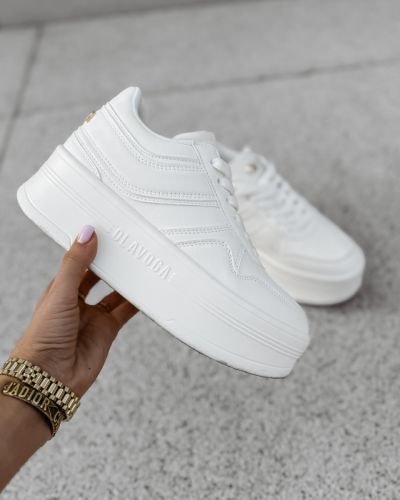 Buty damskie OLAVOGA VENETY 2025 białe - FashionPlace - 3