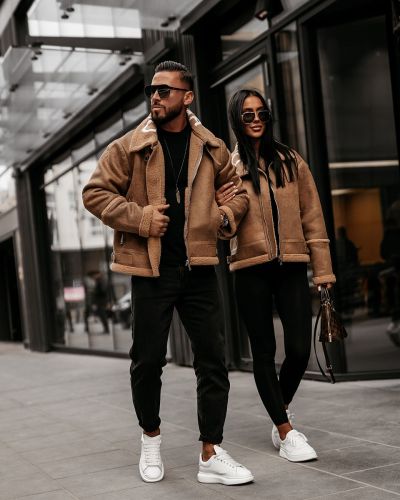 Kurtka męska OLAVOGA LENNOX MEN 2025 beż - FashionPlace - 2