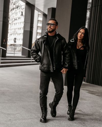 Kurtka męska OLAVOGA LENNOX MEN 2025 czerń - FashionPlace - 1