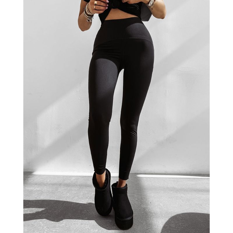 Legginsy OLAVOGA MACREEL 2025 czerń - FashionPlace - 1