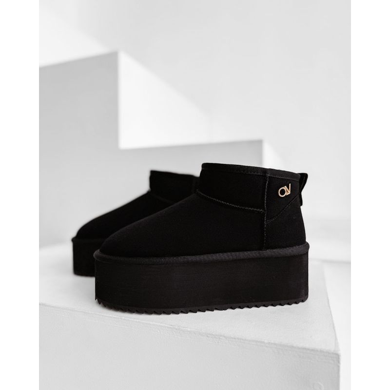 Buty damskie OLAVOGA MISTY 2025 czerń - FashionPlace - 1