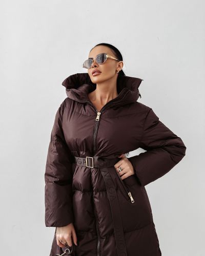 Kurtka damska OLAVOGA SIING 2025 brąz - FashionPlace - 2