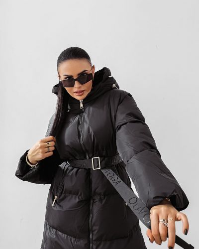 Kurtka damska OLAVOGA SIING 2025 czerń - FashionPlace - 3