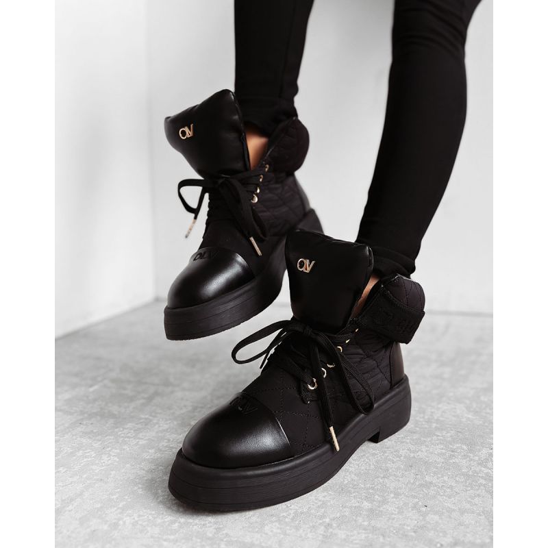 Buty damskie OLAVOGA BADDIE 2025 czerń - FashionPlace - 1