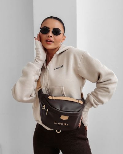 Bluza damska OLAVOGA AUTUMN TALE 2025 beż - FashionPlace - 1