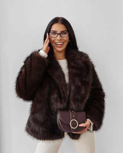 Kurtka damska OLAVOGA CUAR 2025 brąz - wysyłka 28.10 - FashionPlace - 2