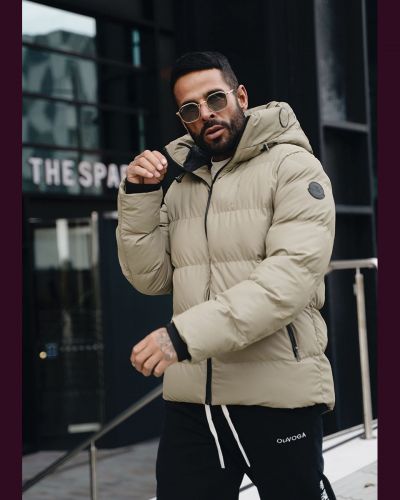 Kurtka męska OLAVOGA  SPARKNOING 2025 khaki - FashionPlace - 8
