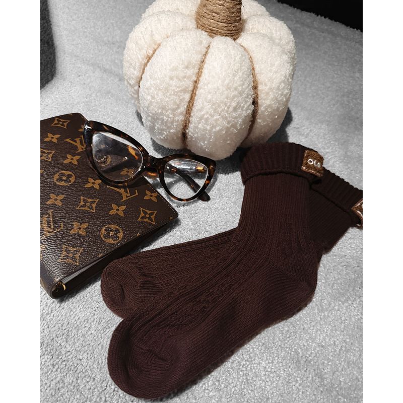 Skarpetki damskie OLAVOGA FERRO 2025 brąz - FashionPlace - 1