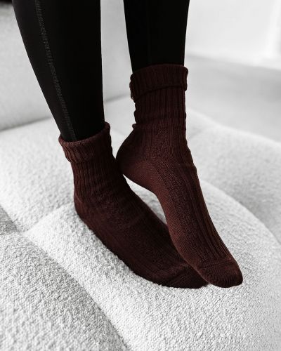 Skarpetki damskie OLAVOGA FERRO 2025 brąz - FashionPlace - 2