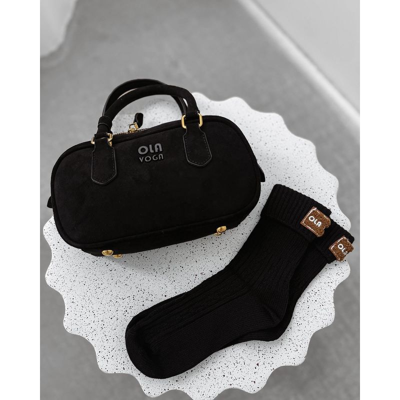 Skarpetki damskie OLAVOGA FERRO 2025 czerń - FashionPlace - 1