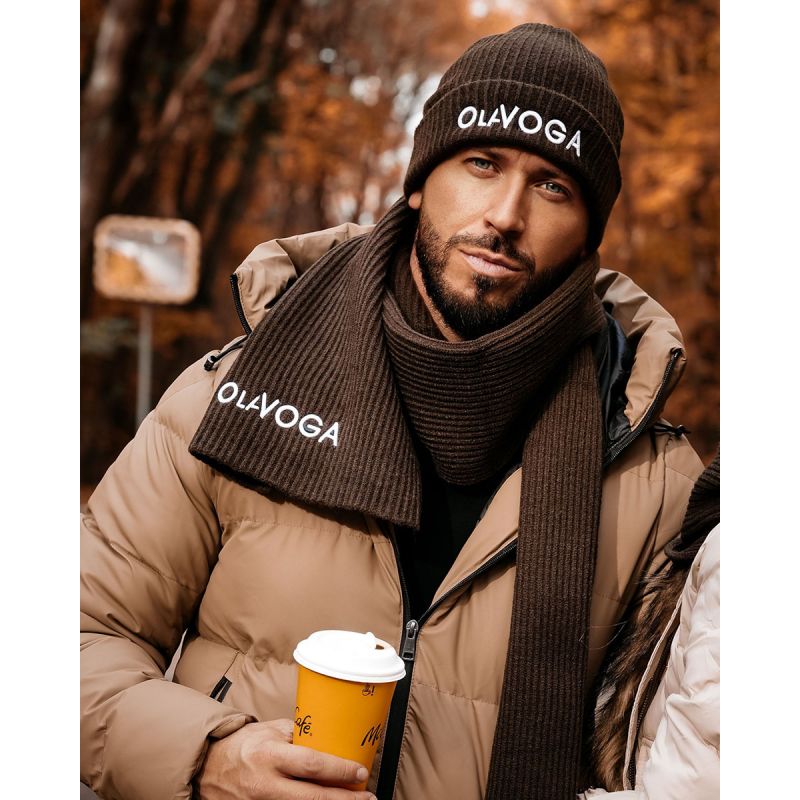 Czapka UNISEX OLAVOGA FIOLITO 2025 brąz - FashionPlace - 4