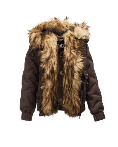 Kurtka damska OLAVOGA RAURE 2025 brąz - FashionPlace - 7