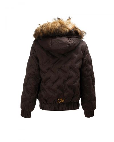 Kurtka damska OLAVOGA RAURE 2025 brąz - FashionPlace - 8