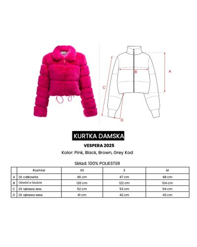 Kurtka damska OLAVOGA VESPERA 2025 czerń - FashionPlace - 8