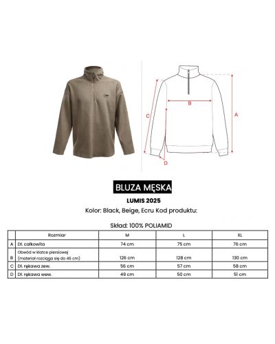 Bluza męska OLAVOGA LUMIS 2025 czerń - FashionPlace - 5
