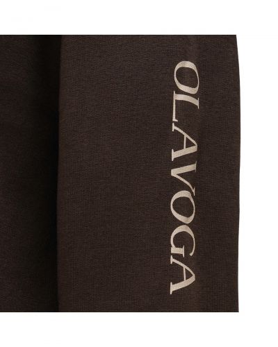 Bluza damska OLAVOGA WILD SEASON 2025 brąz - FashionPlace - 5