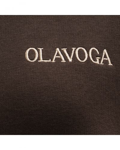 Bluza damska OLAVOGA WILD SEASON 2025 brąz - FashionPlace - 6