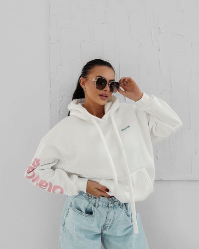 Bluza damska OLAVOGA PURE COMFORT 2025 ecru - FashionPlace - 2