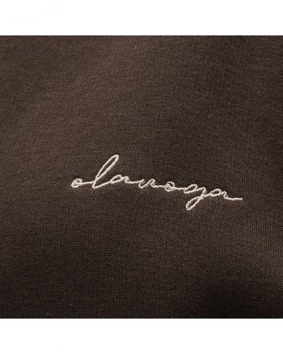 Bluza damska OLAVOGA LINOS 2025 brąz - FashionPlace - 6