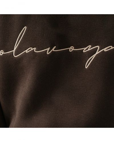 Bluza damska OLAVOGA LINOS 2025 brąz - FashionPlace - 7