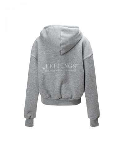 Bluza damska OLAVOGA FEELINGS 2025 szara - FashionPlace - 9