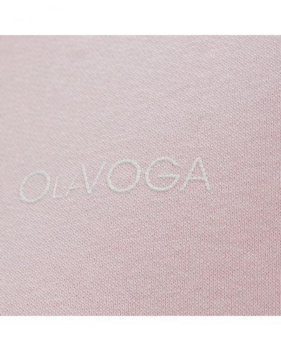 Bluza damska OLAVOGA FEELINGS 2025 róż - FashionPlace - 5
