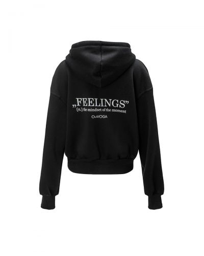Bluza damska OLAVOGA FEELINGS 2025 czerń - FashionPlace - 7