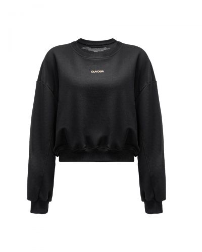 Bluza damska OLAVOGA GRAV 2025 czerń - FashionPlace - 5