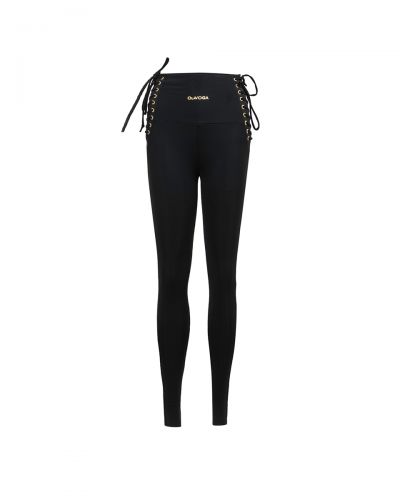 Legginsy OLAVOGA FADED 2025 czerń - FashionPlace - 1