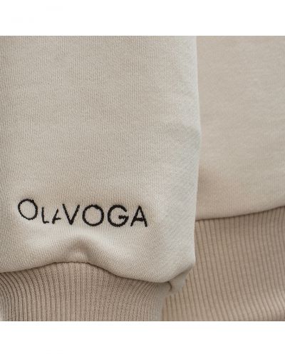 Bluza damska OLAVOGA GROV 2025 beż - FashionPlace - 6