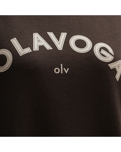 Bluza damska OLAVOGA GROV 2025 brąz - FashionPlace - 4