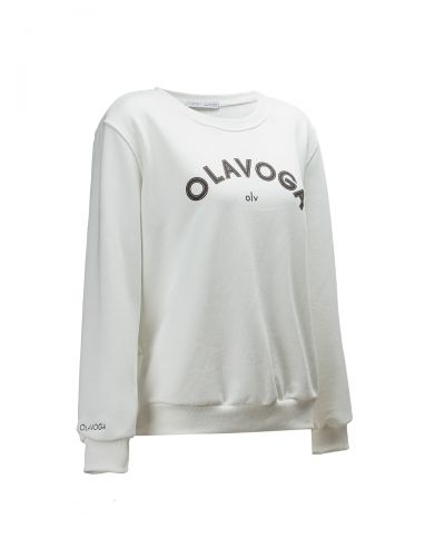 Bluza damska OLAVOGA GROV 2025 ecru - FashionPlace - 7