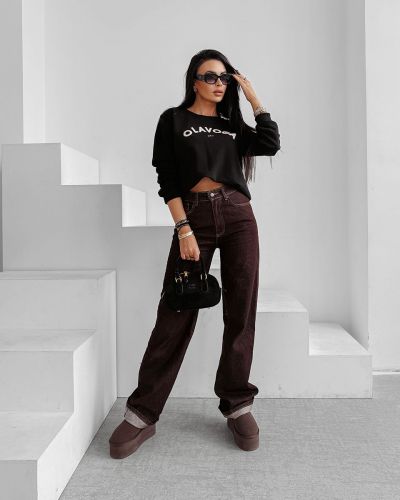 Bluza damska OLAVOGA GROV 2025 czerń - FashionPlace - 3