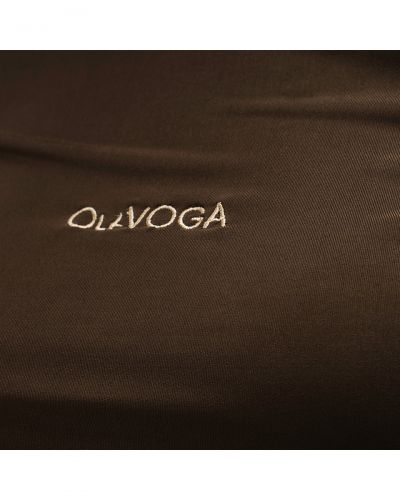 Bluzka damska OLAVOGA LOTUS 2025 brąz - FashionPlace - 4