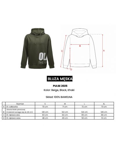 Bluza męska OLAVOGA PULSE 2025 czerń - FashionPlace - 7