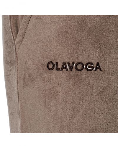 Komplet męski OLAVOGA VELVET ASH MEN 2025 latte - FashionPlace - 9