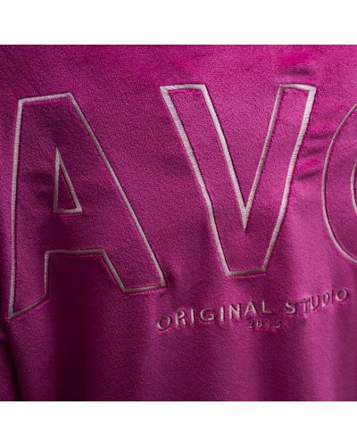 Komplet damski OLAVOGA VELVET ASH 2025 amarant - FashionPlace - 7