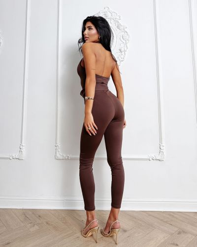 Kombinezon damski OLAVOGA ENCHANTED 2025 brąz - FashionPlace - 2
