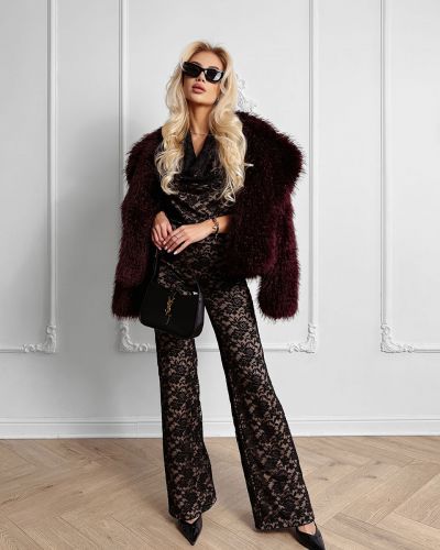 Kombinezon damski OLAVOGA PURE FEMME 2025 czerń - FashionPlace - 1