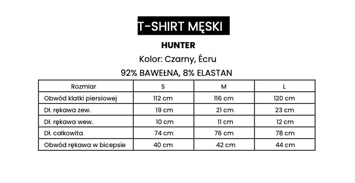 T-shirt męski OLAVOGA HUNTER 2025 ecru