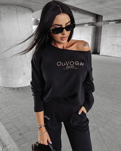 Komplet damski OLAVOGA BONITA 2025 czerń - FashionPlace - 2