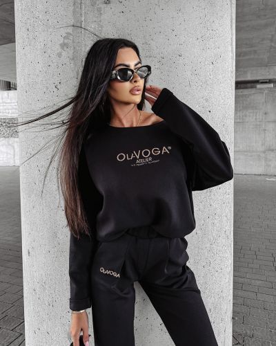 Komplet damski OLAVOGA BONITA 2025 czerń - FashionPlace - 3