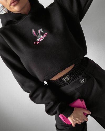 Bluza damska OLAVOGA BLAME 2024 czerń - FashionPlace - 2