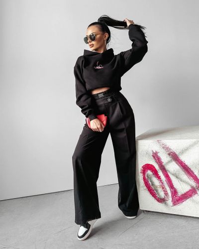 Bluza damska OLAVOGA BLAME 2024 czerń - FashionPlace - 4