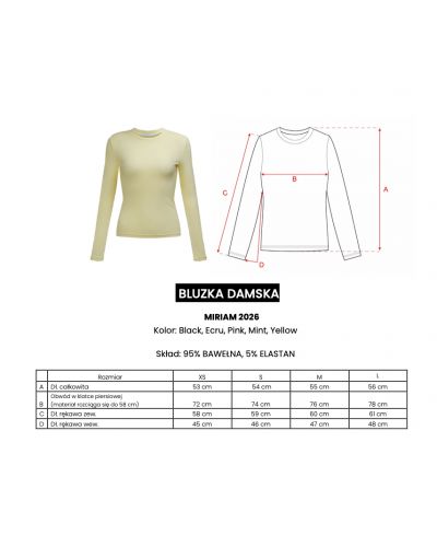 Bluzka damska OLAVOGA MIRIAM 2026 ecru - FashionPlace - 5