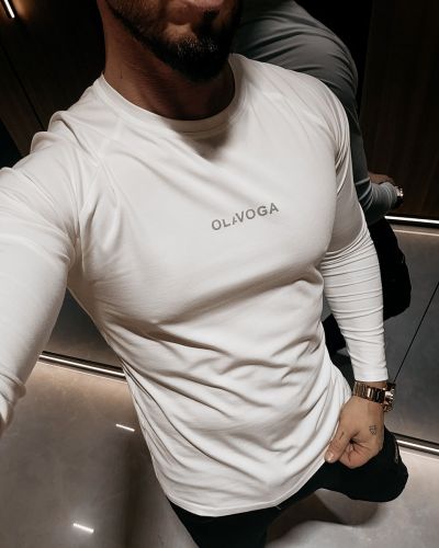 Bluzka męska OLAVOGA ZURI 2026 ecru - FashionPlace - 2