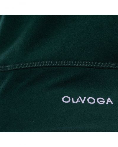 Bluza damska OLAVOGA EMERA 2026 butelkowa zieleń - FashionPlace - 8